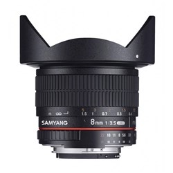Samyang 8mm F3.5 UMC II EOS Mount Fisheye Lens 001